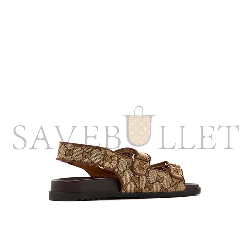 GUCCI MORITZ GG SUPREME SANDALS GUCCI MORITZ GG SUPREME SANDALS